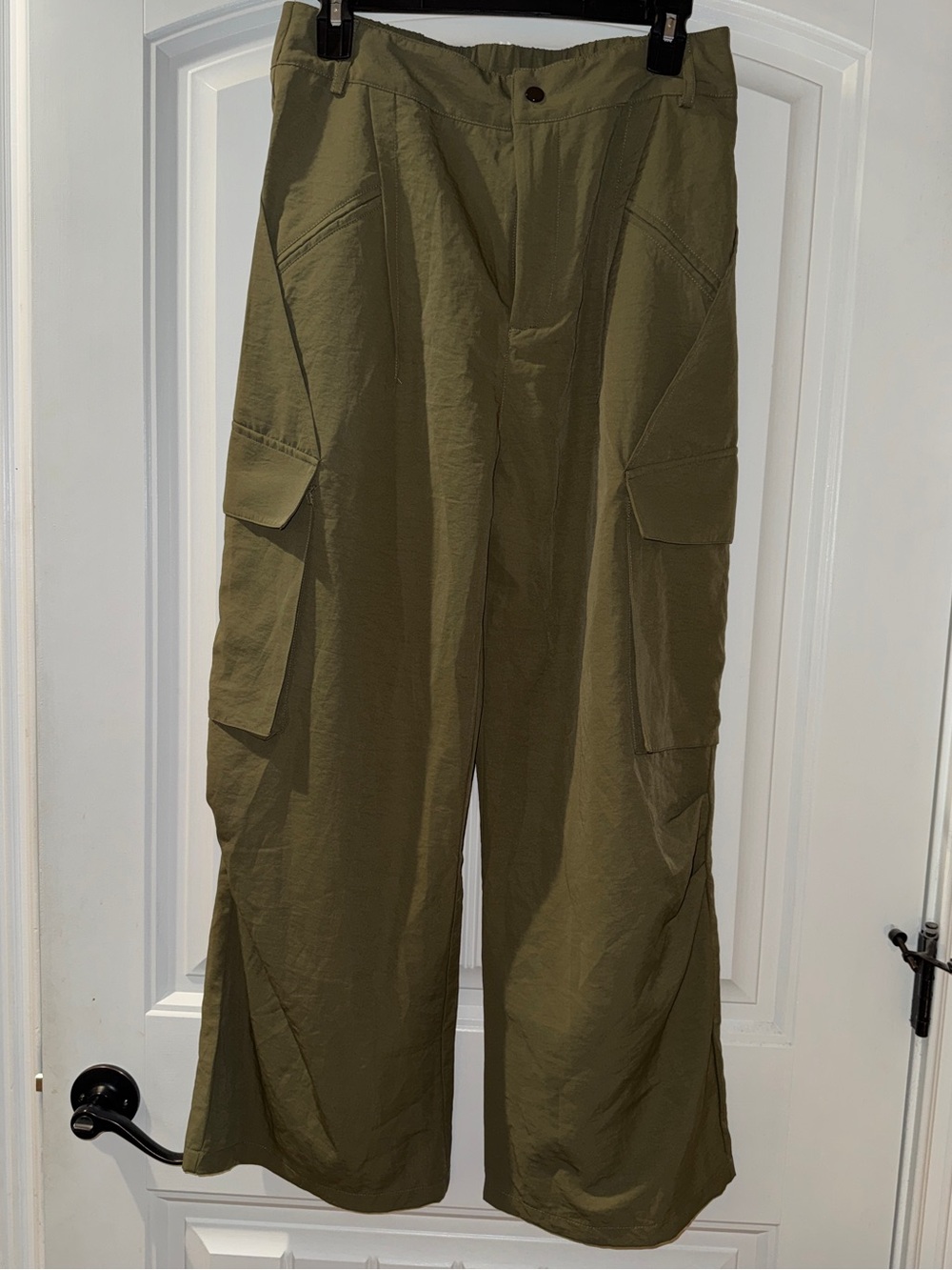 Halara Medium Petite Olive Green Baggy Cargo Pants